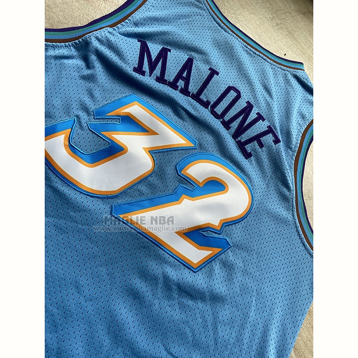 Maglia
 Karl Malone NO 32 Utah Jazz Mitchell & Ness 1996-97 Blu
